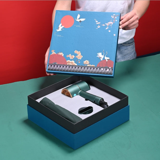 Custom Logo High-end hair dryer + umbrella gift box set | Premium Corporate Gifts and Promotional Gifts