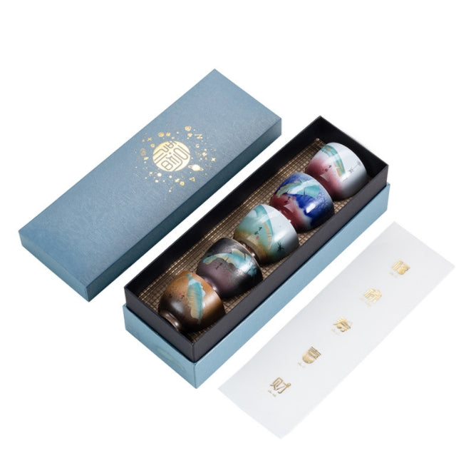 Custom Logo Japanese Teacup Gift Box Set | Premium Corporate Gifts and Promotional Gifts