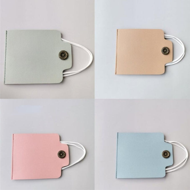 Custom Logo Square Leather Mask Storage Clip | Premium Corporate Gifts and Promotional Gifts