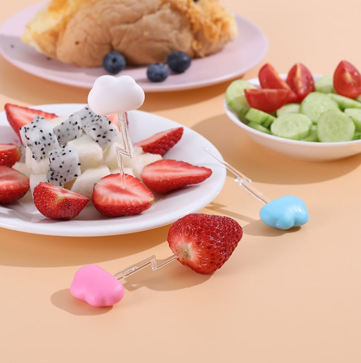 Custom Logo Cute cloud-shaped fork | Premium Corporate Gifts and Promotional Gifts