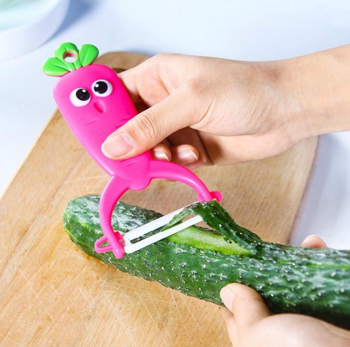 Custom Logo Carrot-shaped paring knife | Premium Corporate Gifts and Promotional Gifts