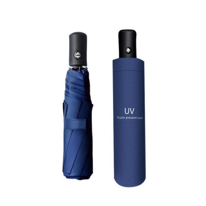 Custom Logo UV Vinyl Sunscreen Automatic Umbrella | Premium Corporate Gifts and Promotional Gifts
