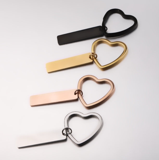 Custom Logo Tag Love Keychain | Premium Corporate Gifts and Promotional Gifts