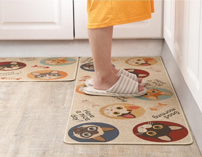 Custom Logo Natural rubber linen floor mat anti-slip mat | Premium Corporate Gifts and Promotional Gifts