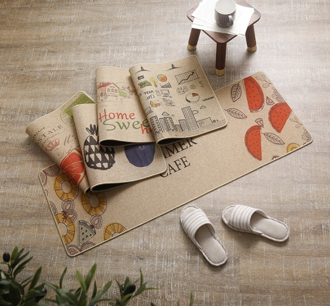 Custom Logo Natural rubber linen floor mat anti-slip mat | Premium Corporate Gifts and Promotional Gifts