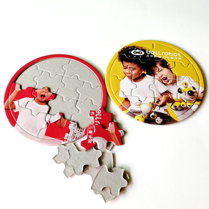 Custom Logo Round Puzzle | Premium Corporate Gifts and Promotional Gifts