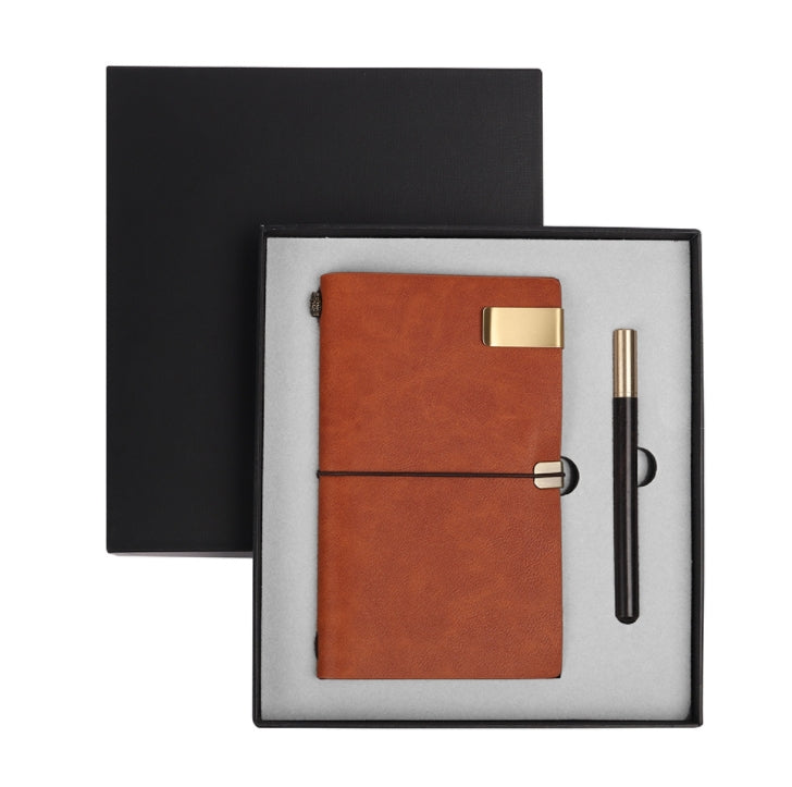 Custom Logo A6 Notepad + Ballpoint Pen Business Gift Box | Premium Corporate Gifts and Promotional Gifts