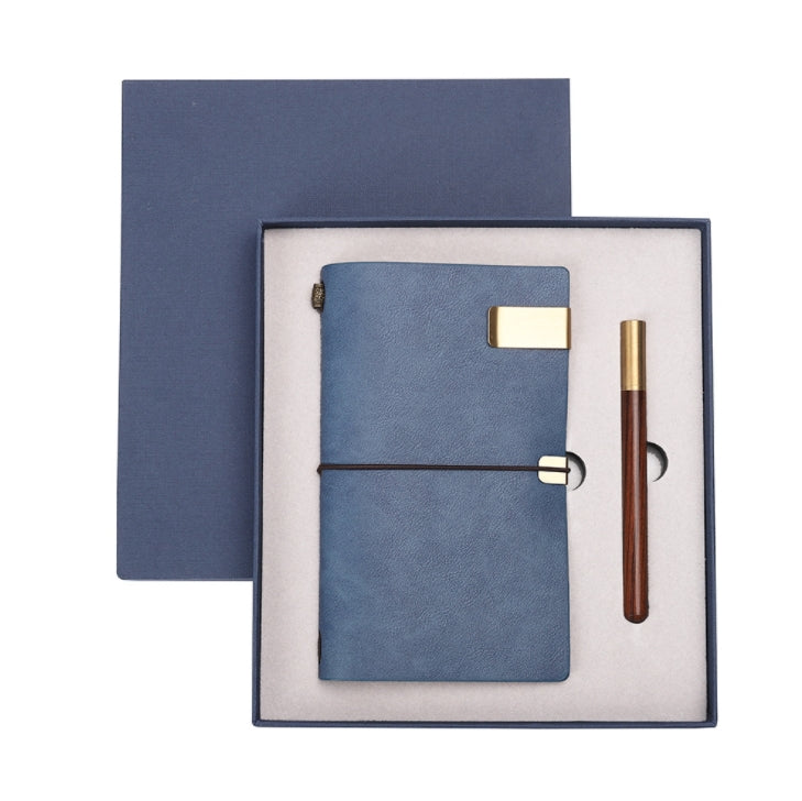 Custom Logo A6 Notepad + Ballpoint Pen Business Gift Box | Premium Corporate Gifts and Promotional Gifts