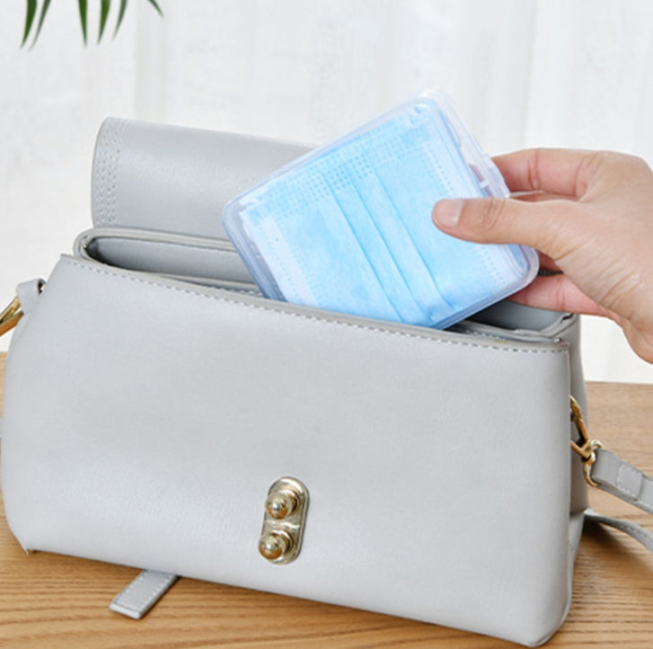 Custom Logo Transparent Mask Storage Box | Premium Corporate Gifts and Custom Gifts