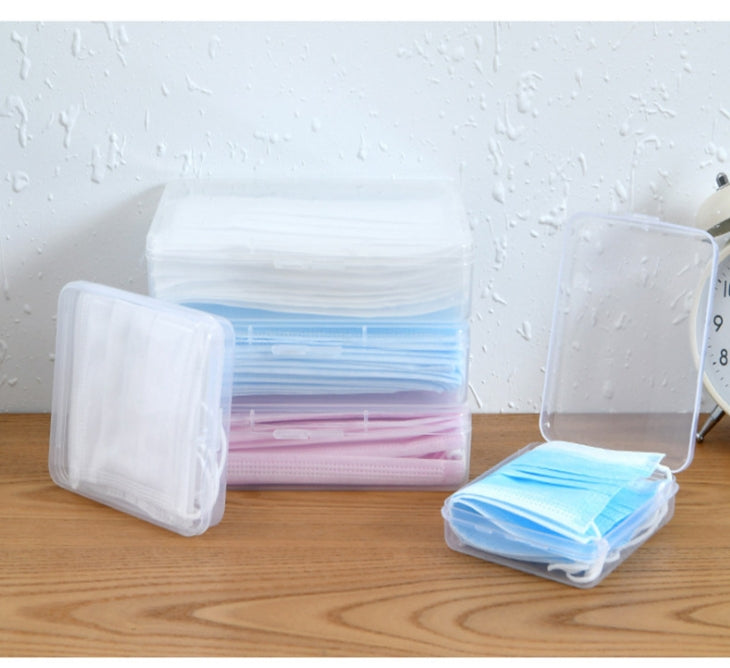 Custom Logo Transparent Mask Storage Box | Premium Corporate Gifts and Promotional Gifts