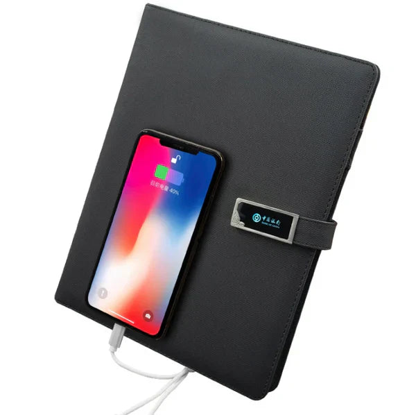 Custom Logo Advanced Charging Office Notepad Gift Box | Premium Corporate Gifts and Promotional Gifts