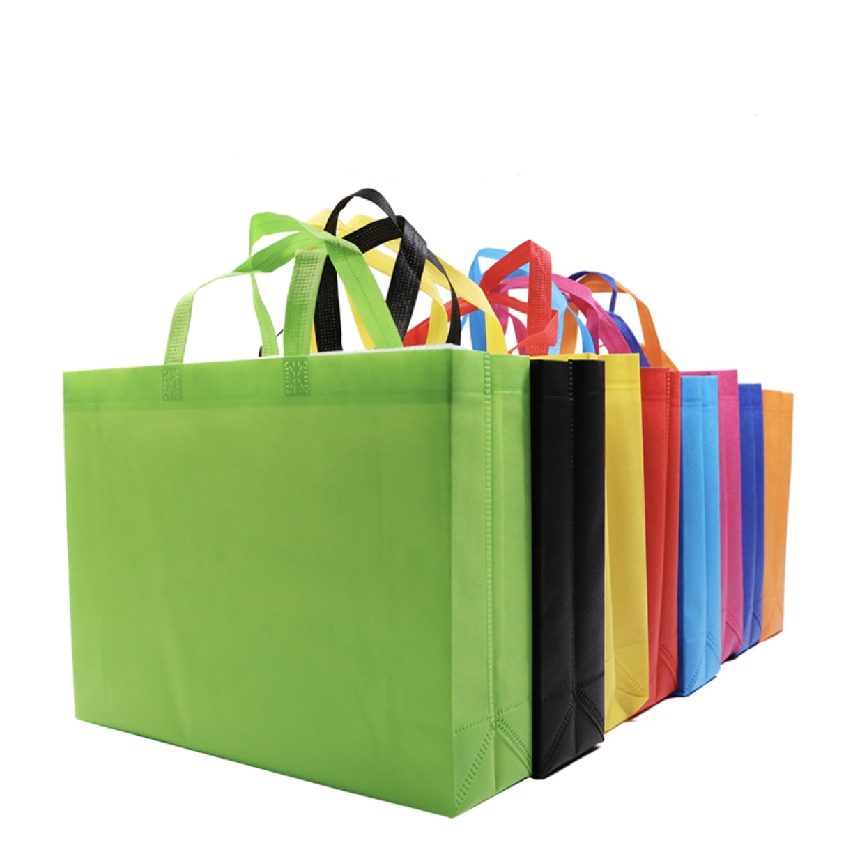 Custom Logo Non-woven shopping bag bag (with bottom and side) | Premium Corporate Gifts and Promotional Gifts