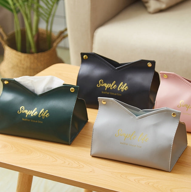 Custom Logo Home Leather Tissue Box | Premium Corporate Gifts and Promotional Gifts