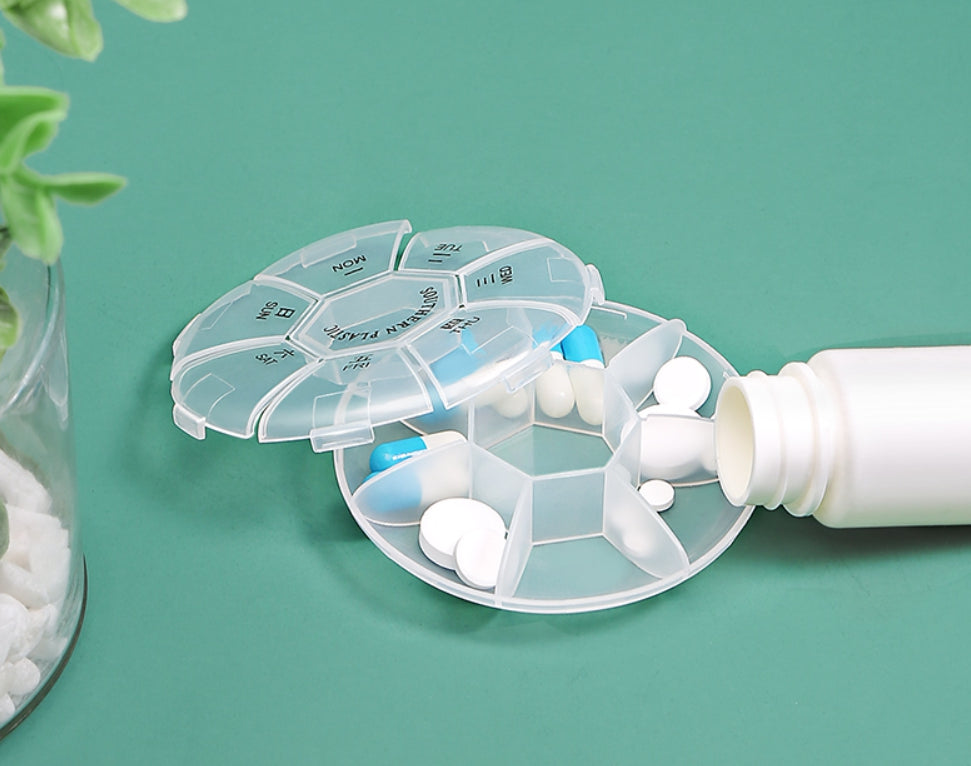 Custom Logo Transparent seven-compartment box | Premium Corporate Gifts and Promotional Gifts