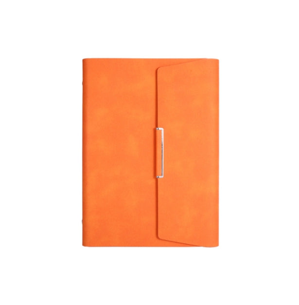 Custom Logo A5 Flap Leather Notebook | Premium Corporate Gifts and Promotional Gifts