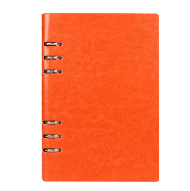 Custom Logo Commercial Leather Loose-leaf Office Notebook | Premium Corporate Gifts and Promotional Gifts