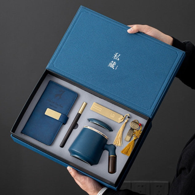 Custom Logo Business Office Tea Set of Five | Premium Corporate Gifts and Promotional Gifts