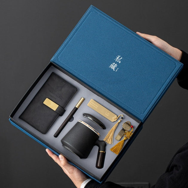 Custom Logo Business Office Tea Set of Five | Premium Corporate Gifts and Promotional Gifts