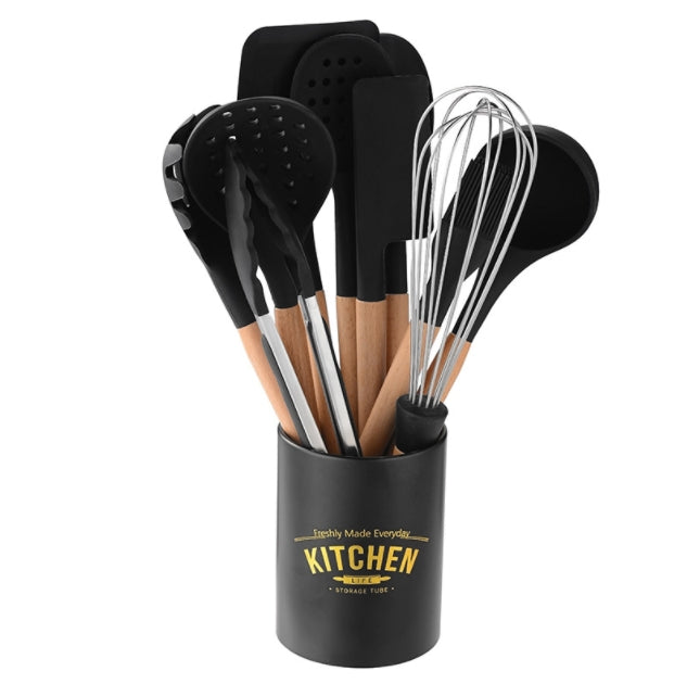 Custom Logo Kitchen utensils and tableware set of eleven pieces | Premium Corporate Gifts and Promotional Gifts