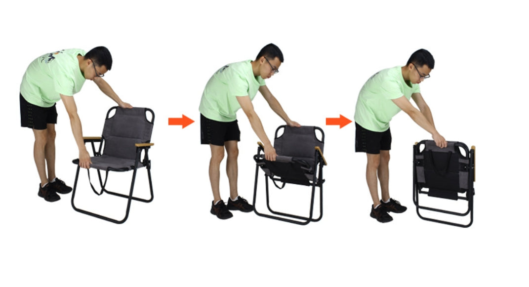 Custom Logo Outdoor Leisure Folding Chair | Premium Corporate Gifts and Promotional Gifts