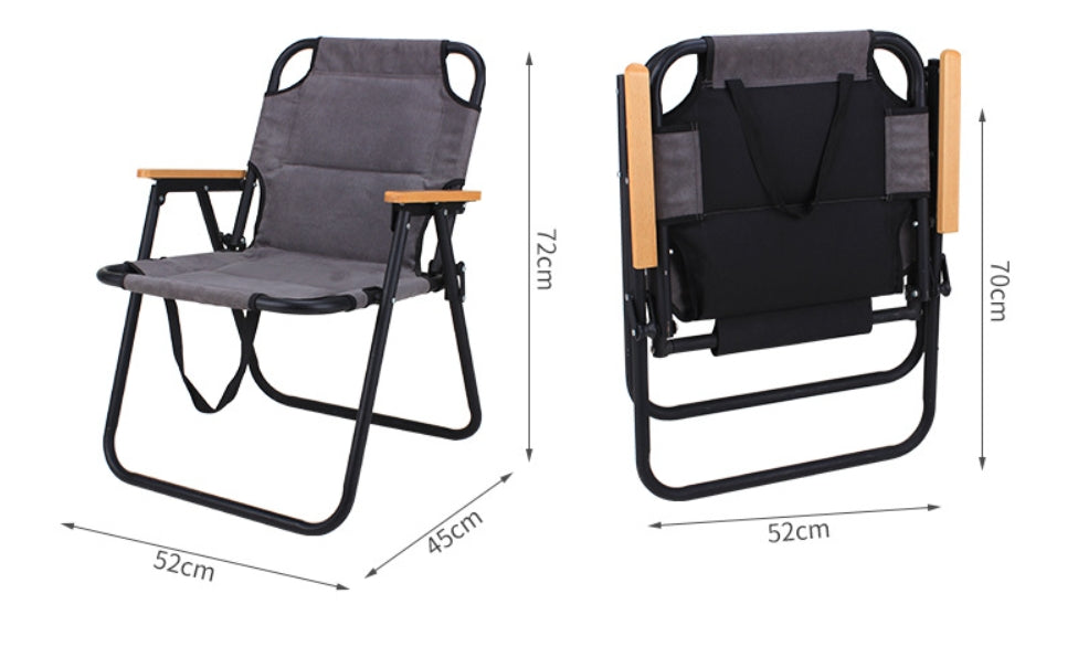 Custom Logo Outdoor Leisure Folding Chair | Premium Corporate Gifts and Custom Gifts