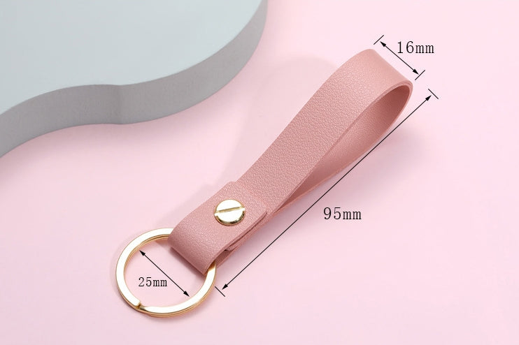 Custom Logo PU leather keychain clasp | Premium Corporate Gifts and Custom Gifts