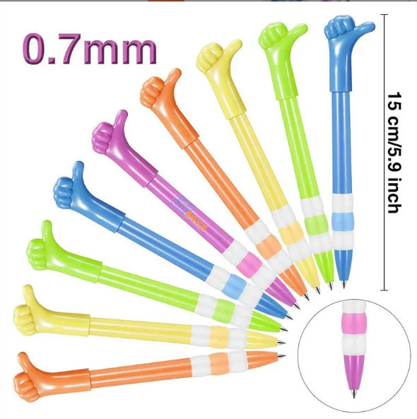 Custom Logo Finger-shaped ballpoint pen | Premium Corporate Gifts and Promotional Gifts