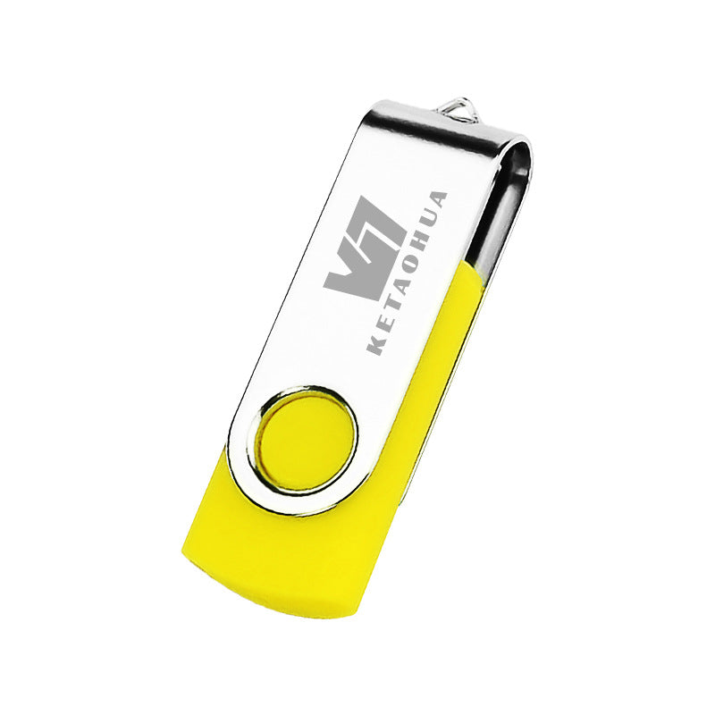 Custom Logo Candy-colored rotating flash drive | Premium Corporate Gifts and Promotional Gifts