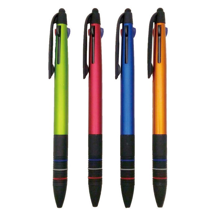 Custom Logo Smooth three-color stylus | Premium Corporate Gifts and Promotional Gifts