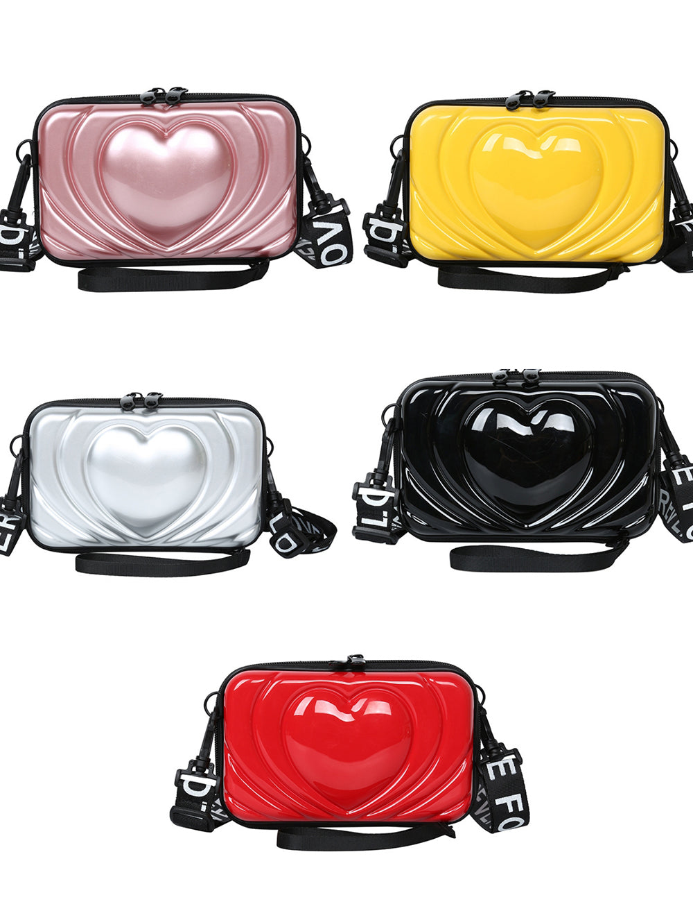 Custom Logo Love Travel Hard Shell Side Backpack | Premium Corporate Gifts and Promotional Gifts