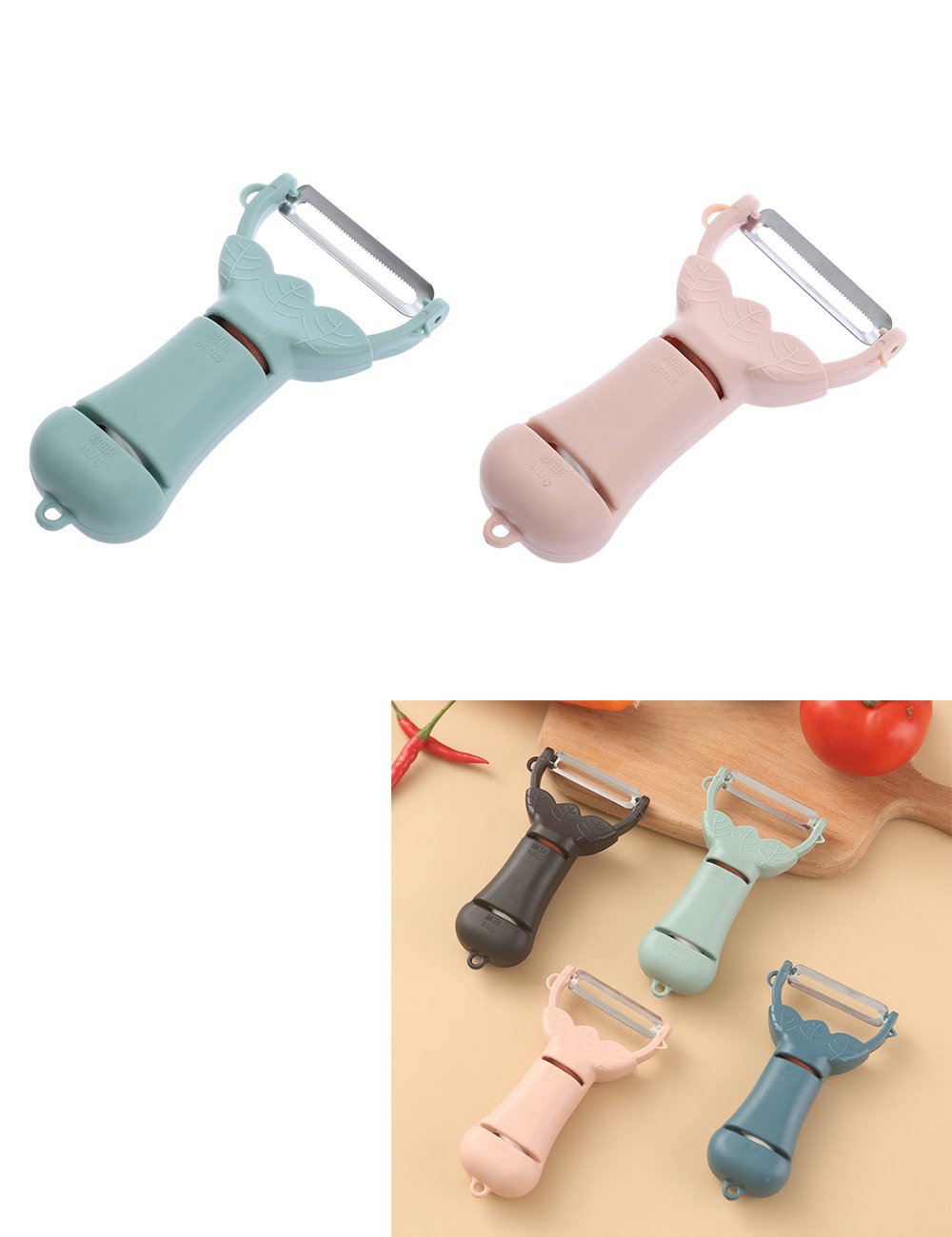 Custom Logo Playful Dual-Use Fruit Knife | Premium Corporate Gifts and Promotional Gifts