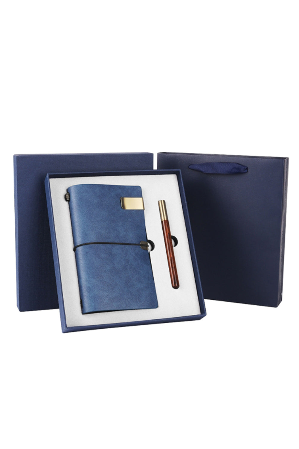 Custom Logo A6 Notepad + Ballpoint Pen Business Gift Box | Premium Corporate Gifts and Promotional Gifts