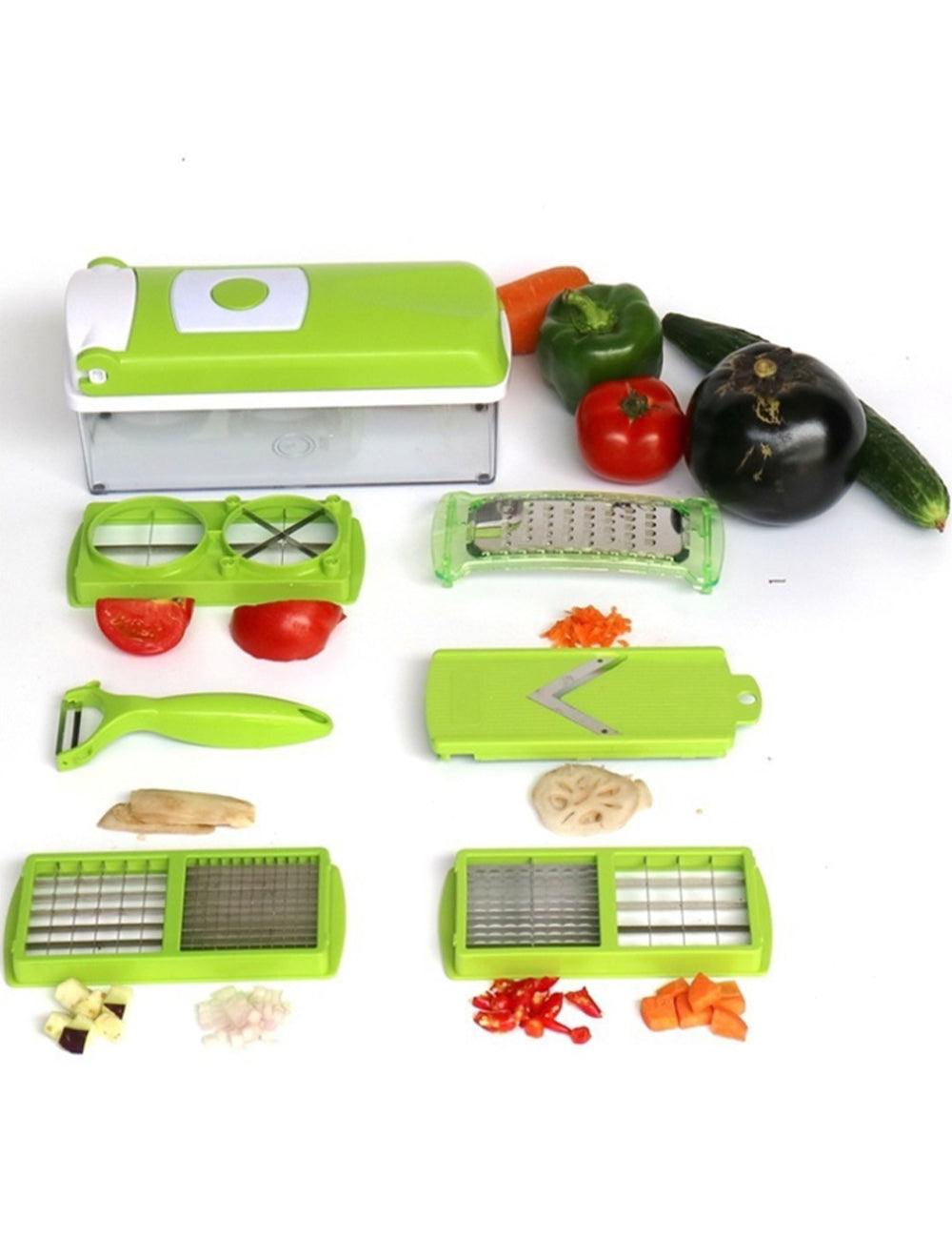 Custom Logo Multifunctional Vegetable Cutter Box Set | Premium Corporate Gifts and Promotional Gifts