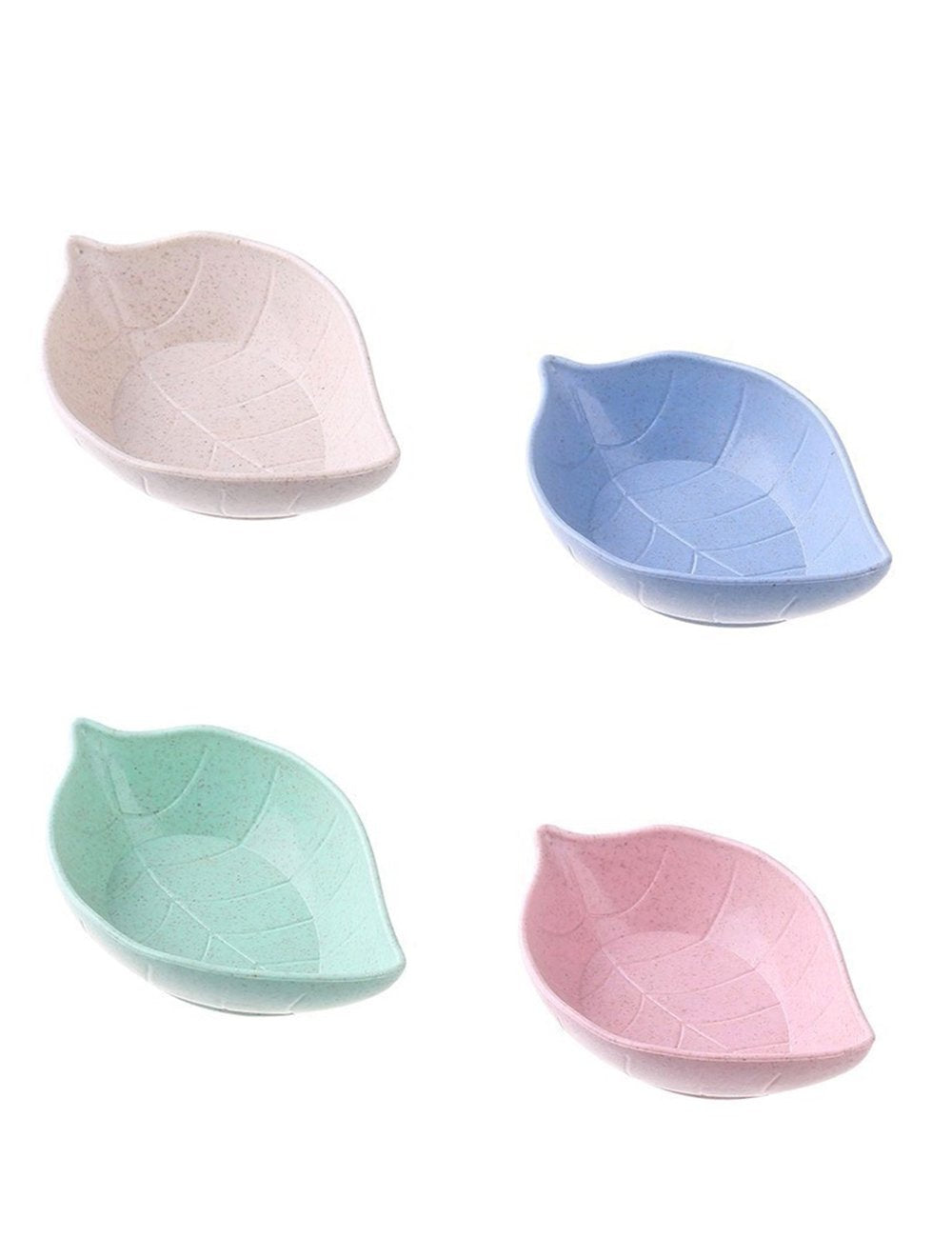 Custom Logo Wheat leaf-shaped sauce plate | Premium Corporate Gifts and Custom Gifts