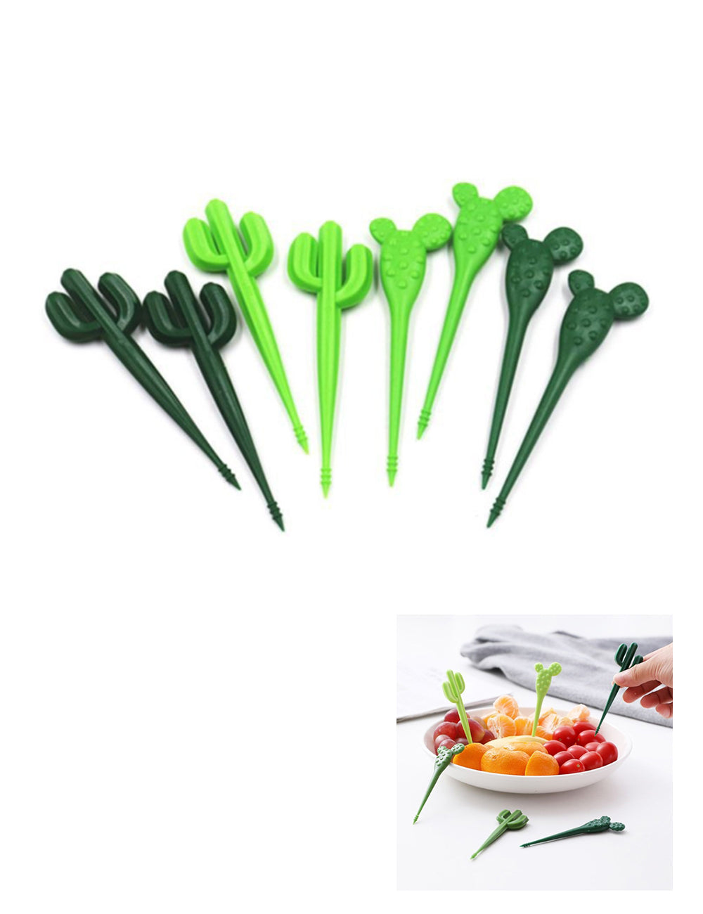 Custom Logo Cactus-shaped fork | Premium Corporate Gifts and Promotional Gifts