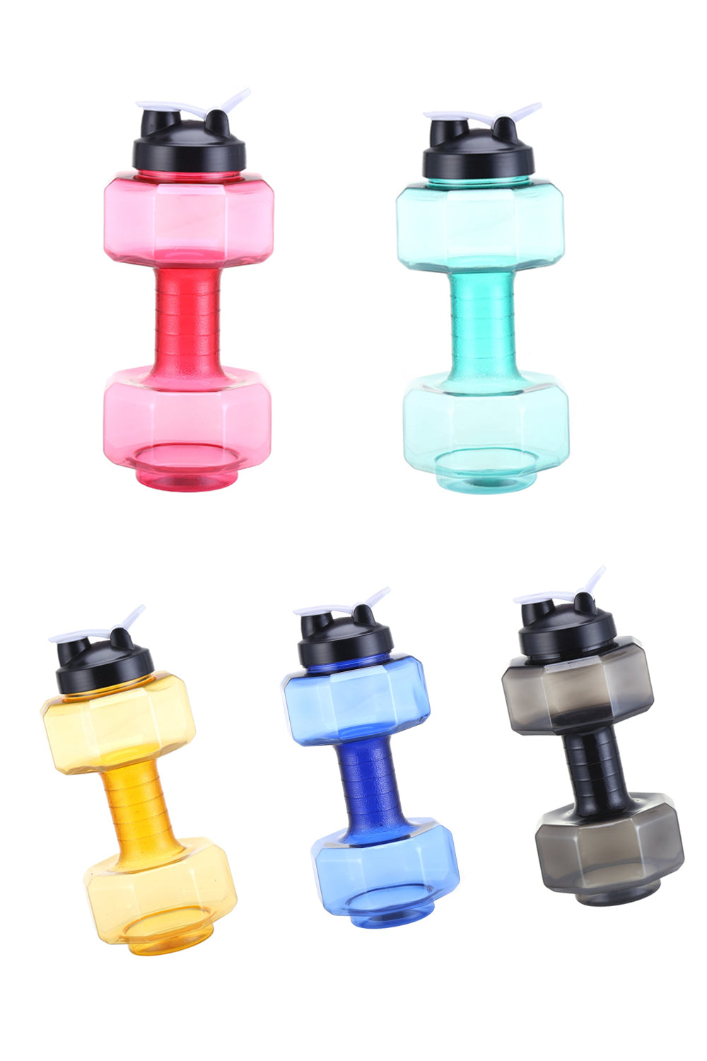 Custom Logo Large Capacity Dumbbell-shaped Sports Bottle | Premium Corporate Gifts and Promotional Gifts