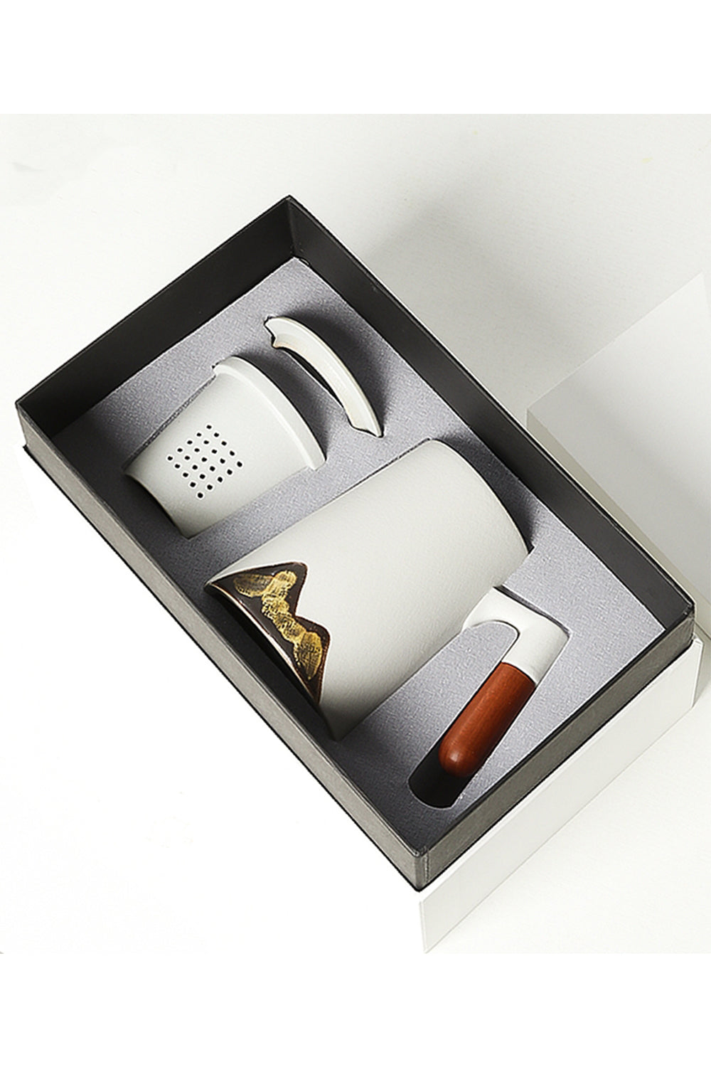 Custom Logo Yuanshan Tea Water Tea Cup Ceramic Mug Corporate Gift Box 450 ml | Premium Corporate Gifts and Promotional Gifts