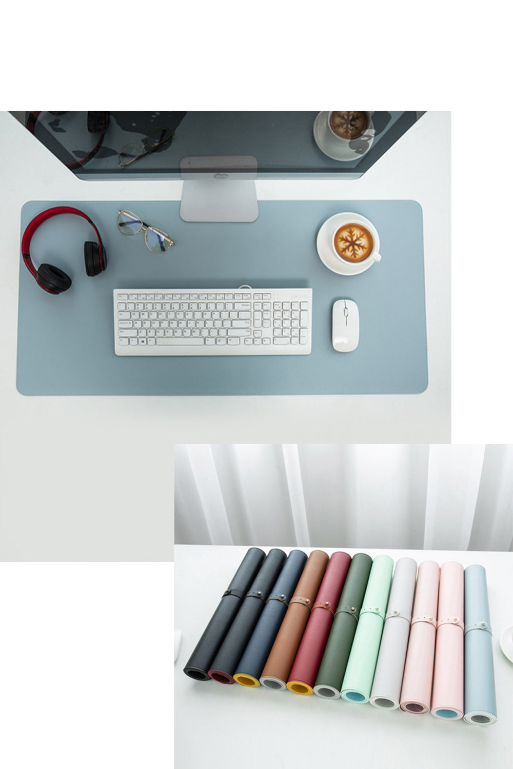 PU Waterproof Leather Table Mat, view 4 of 11