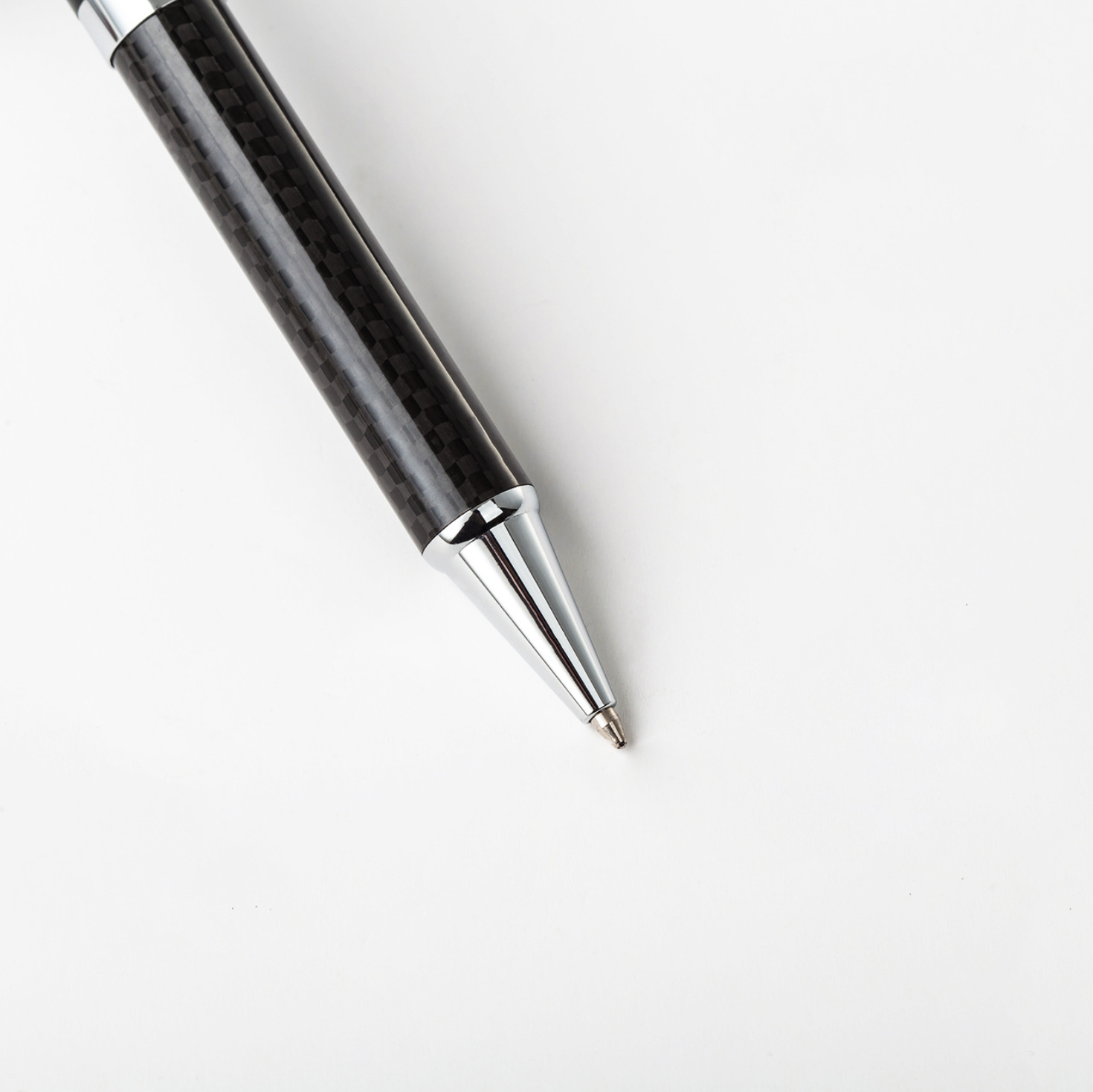 Custom Logo Carbon Fiber Advertising Ballpoint Pen | Premium Corporate Gifts and Promotional Gifts