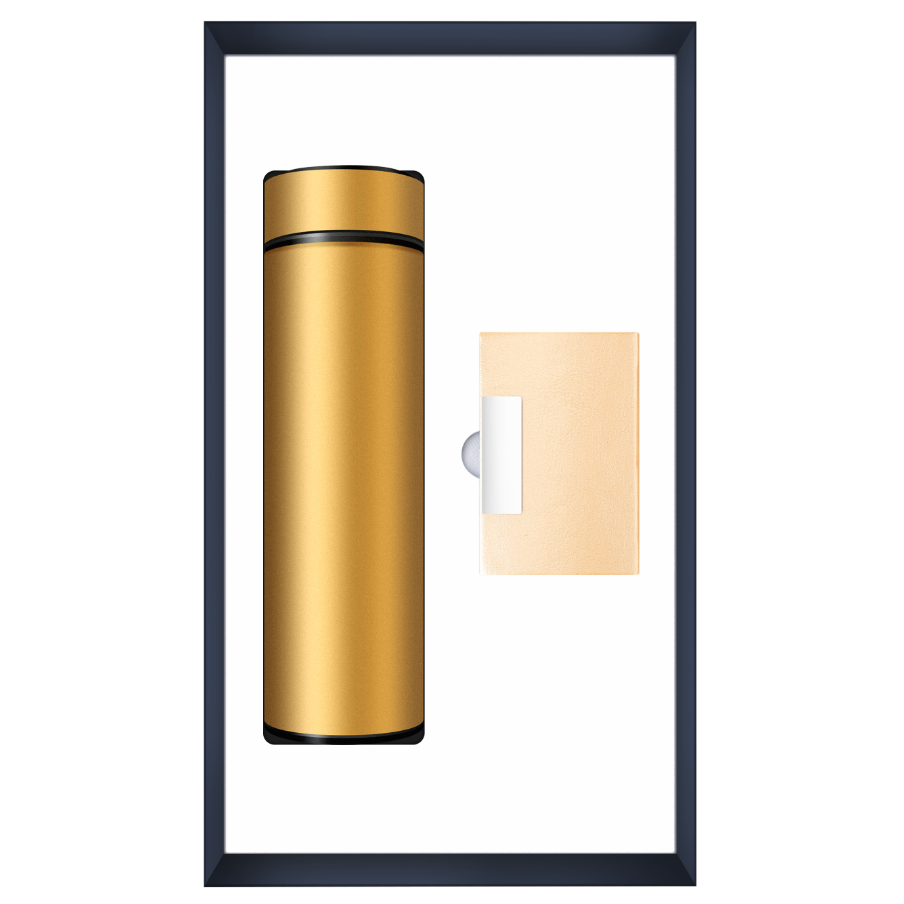 Custom Logo Classic Thermos Mug Business Card Box Gift Box | Premium Corporate Gifts and Promotional Gifts