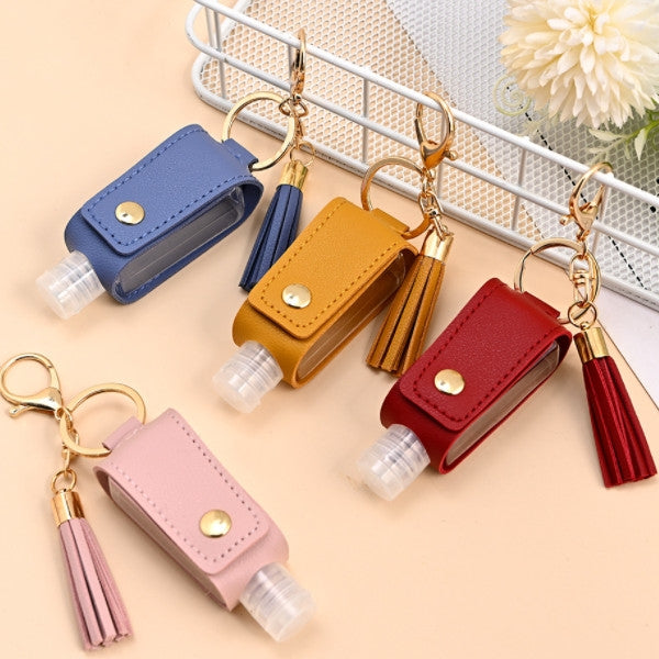 Custom Logo Tassel Alcohol Bottle Keychain 30ml | Premium Corporate Gifts and Promotional Gifts