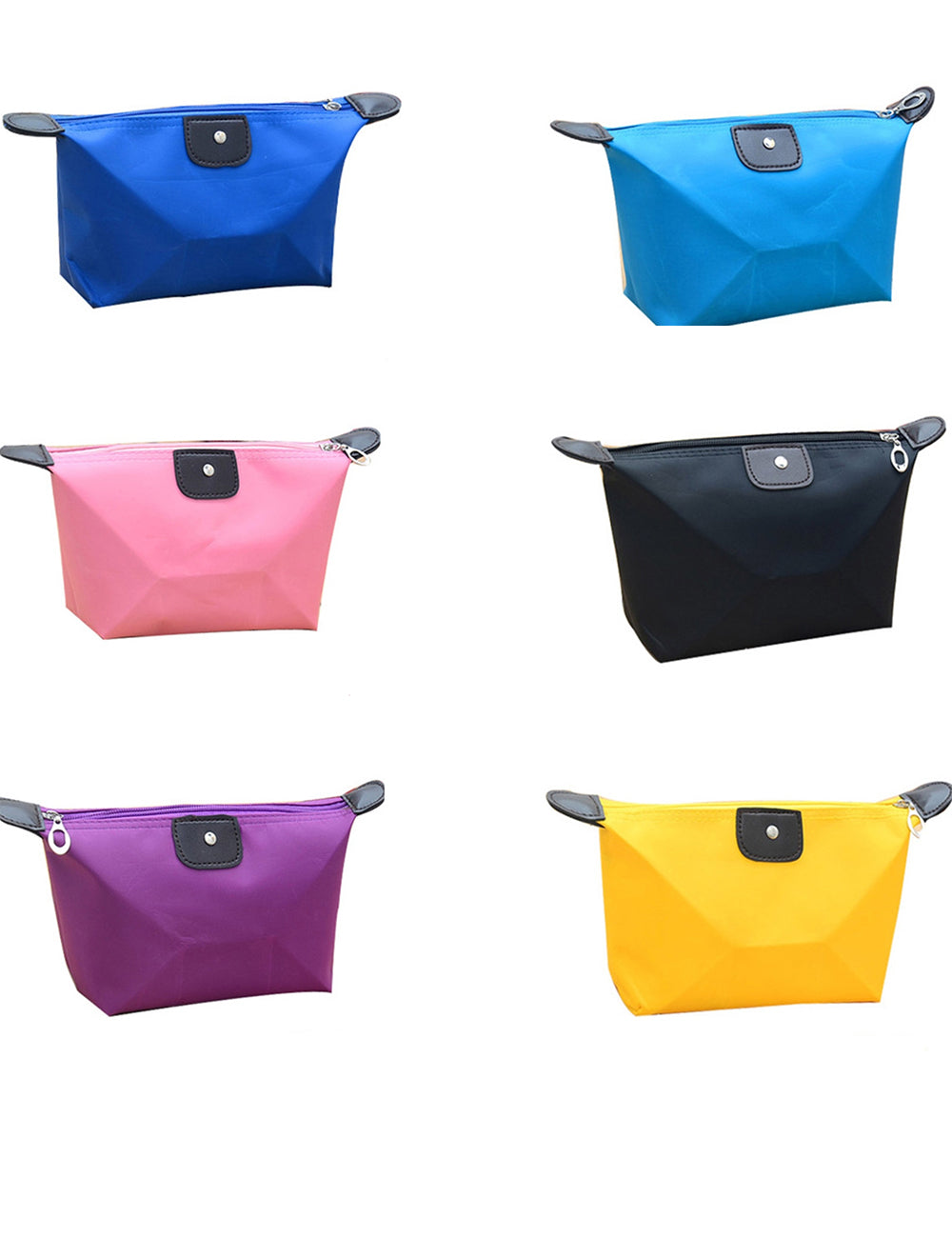 Custom Logo Multi-colored nylon makeup bag | Premium Corporate Gifts and Promotional Gifts