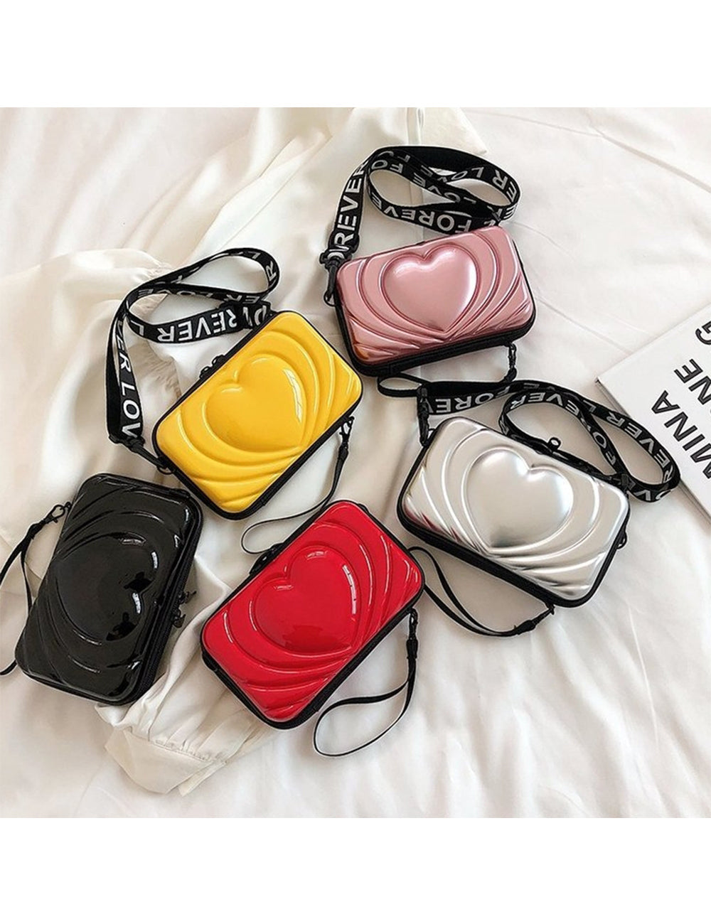 Custom Logo Love Travel Hard Shell Side Backpack | Premium Corporate Gifts and Promotional Gifts