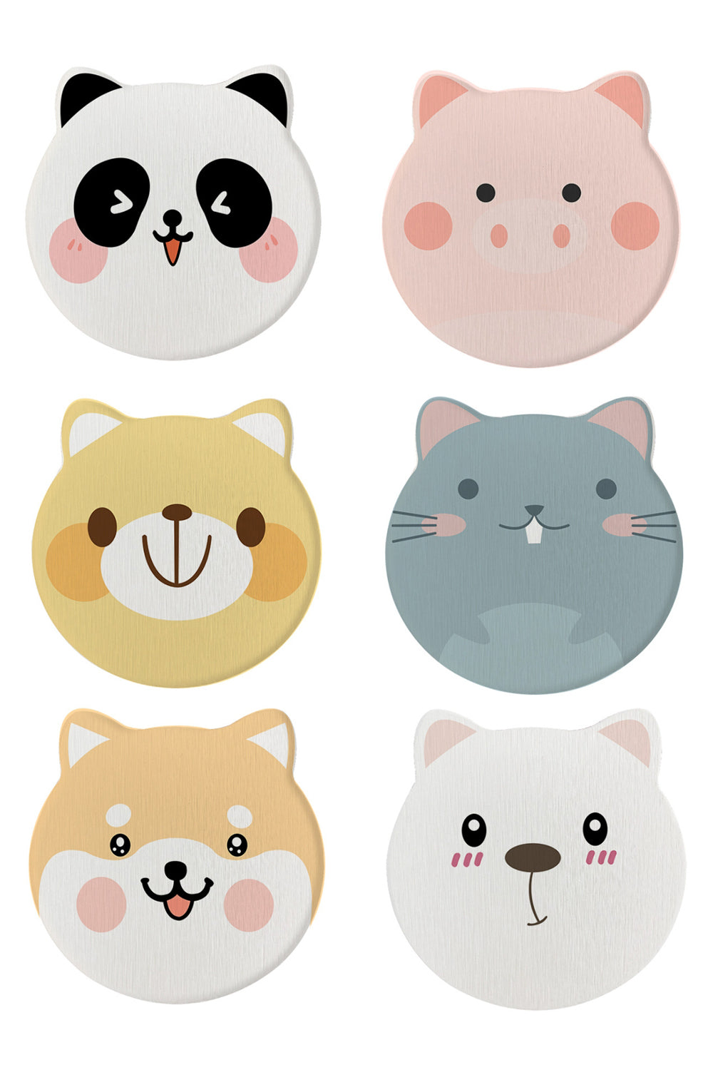 Custom Logo Animal-shaped diatomaceous earth coasters | Premium Corporate Gifts and Custom Gifts