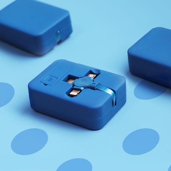 Custom Logo Multi-color mobile phone telescopic three-in-one data cable | Premium Corporate Gifts and Custom Gifts