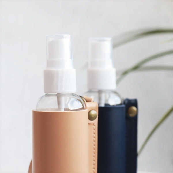 Custom Logo Leather Multi-Colored Cylindrical Spray Bottle Holster | Premium Corporate Gifts and Promotional Gifts