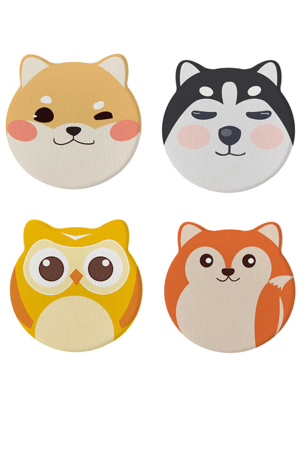 Custom Logo Animal-shaped diatomaceous earth coasters | Premium Corporate Gifts and Custom Gifts