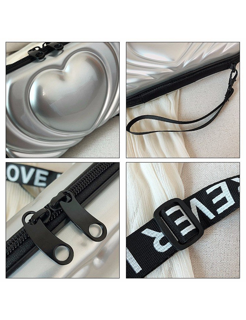 Custom Logo Love Travel Hard Shell Side Backpack | Premium Corporate Gifts and Promotional Gifts