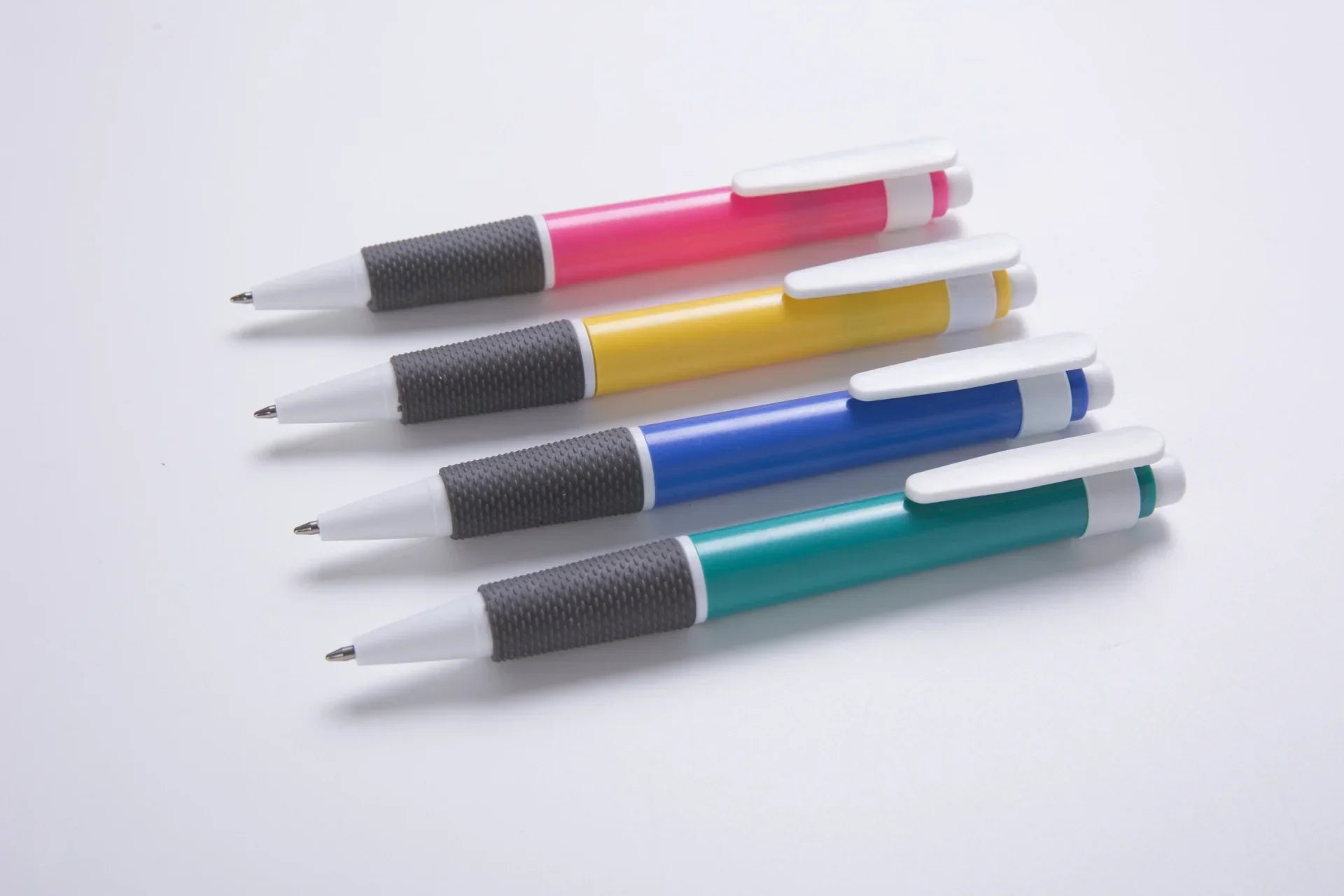 Custom Logo Little Chubby White Tube Anti-Slip Advertising Ballpoint Pen | Premium Corporate Gifts and Promotional Gifts