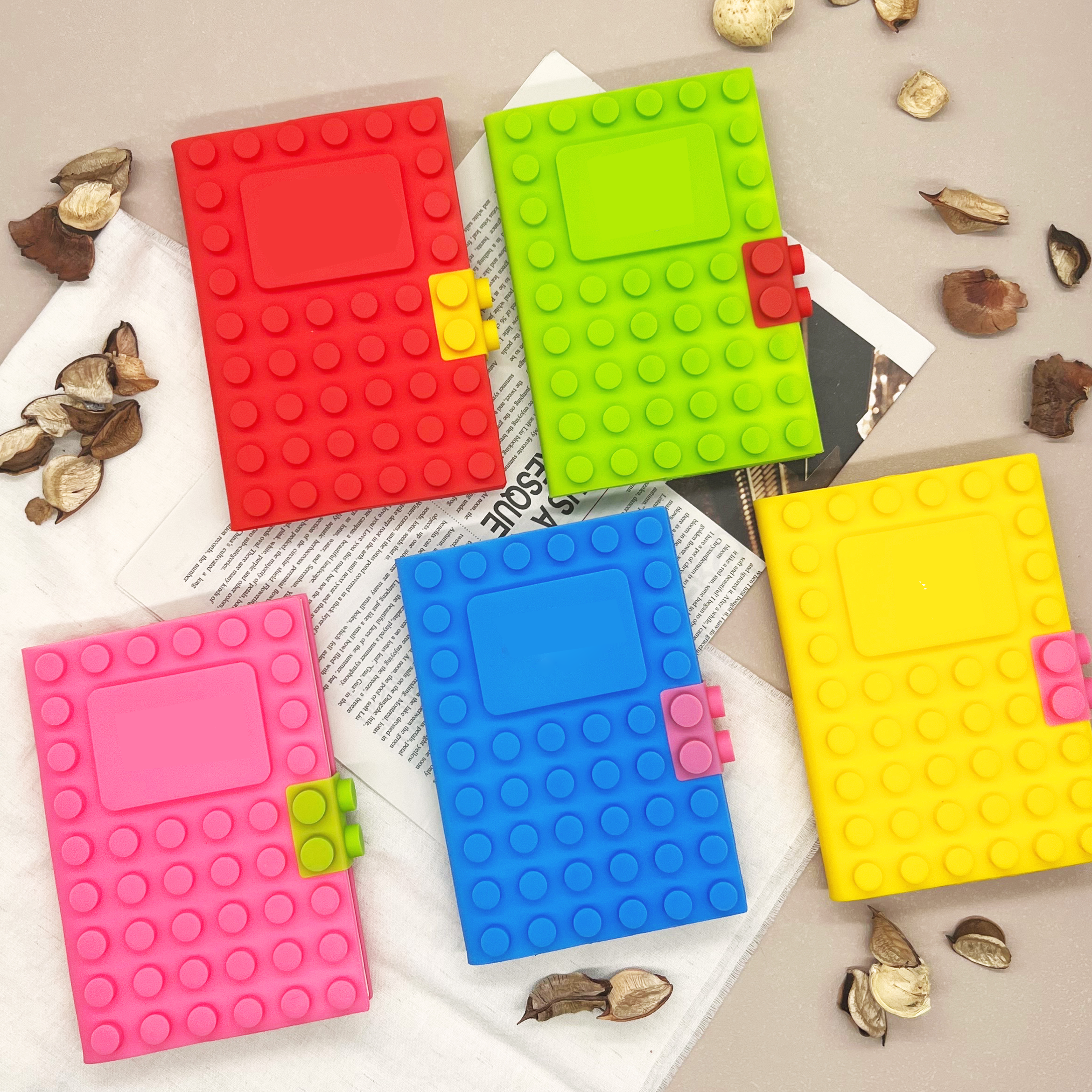 Custom Logo Building block-shaped notebook | Premium Corporate Gifts and Promotional Gifts